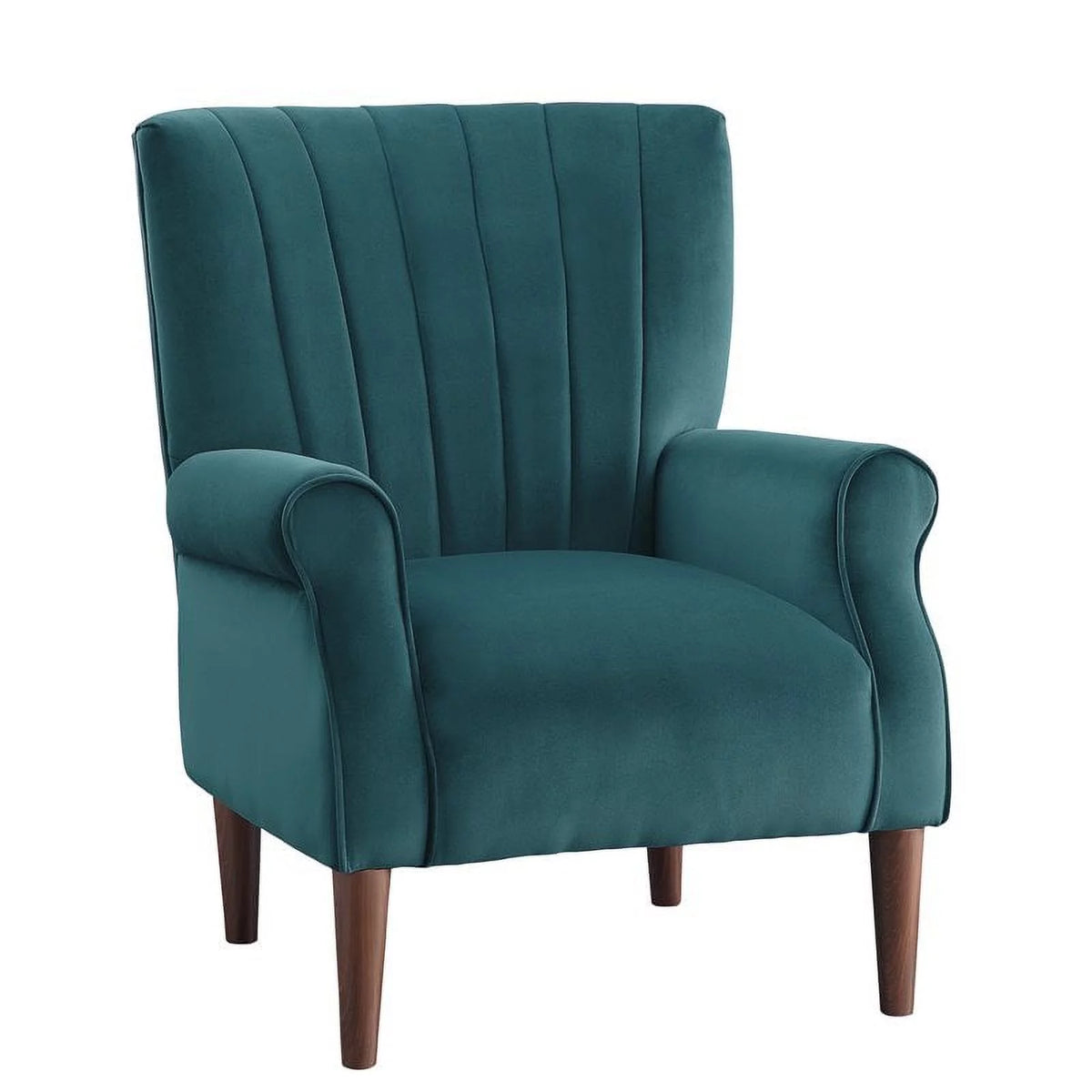Teal Velvet Accent Chair G1435