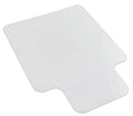 Rectangular Studded Office Chair Mat for Carpet Clear PVC V308