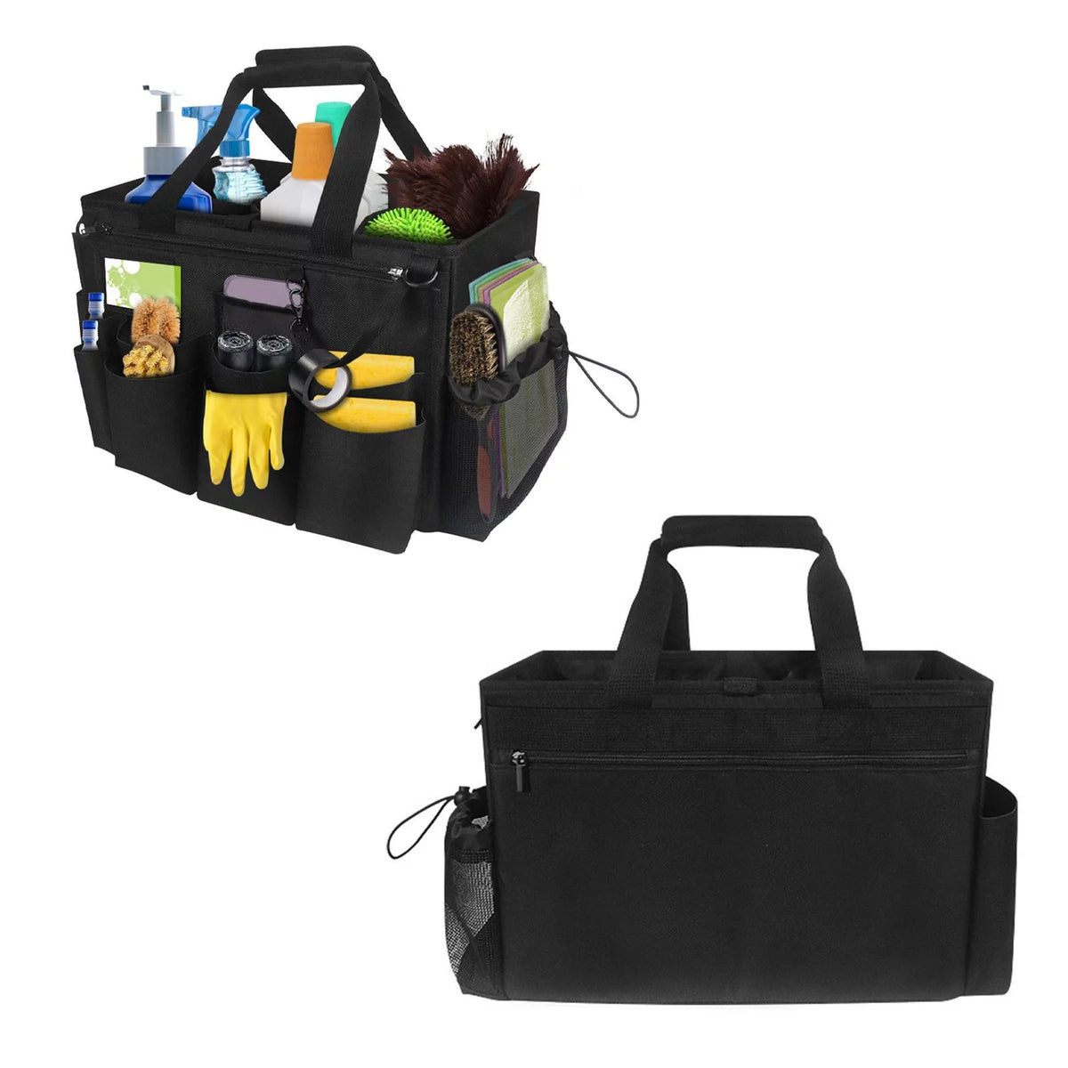 Wearable Cleaning Supply Organizer Tote with Apron U9727