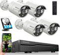 8 Channel POE Security Camera System with 4 IP67 Waterproof Cameras X7792