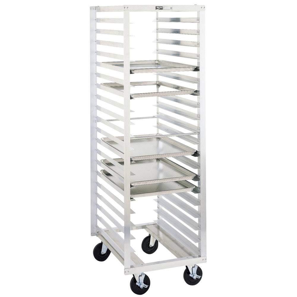 20 Pan Capacity Mobile End Load Bun Pan Rack K7681