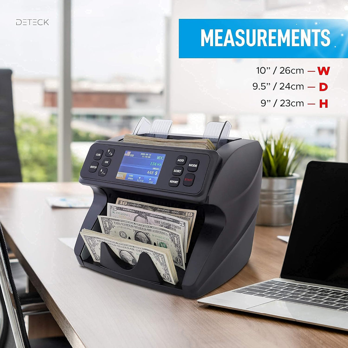 Money Counter Machine Mixed Denomination Y18519