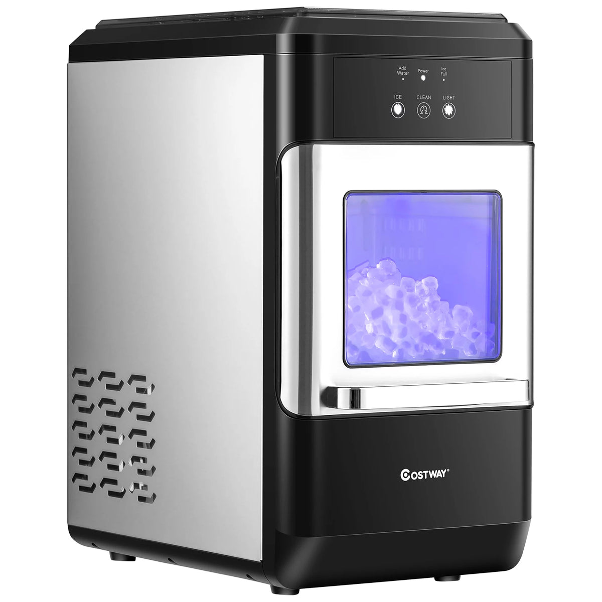 Nugget Ice Maker Countertop 44lbs Per Day with Ice Scoop and Self-Cleaning G9742