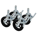 8 in. Scaffold Caster Wheel 4-Pack L42097