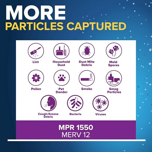 20x25x4 MERV 12 Electrostatic Air Filter, 2-Pack V295