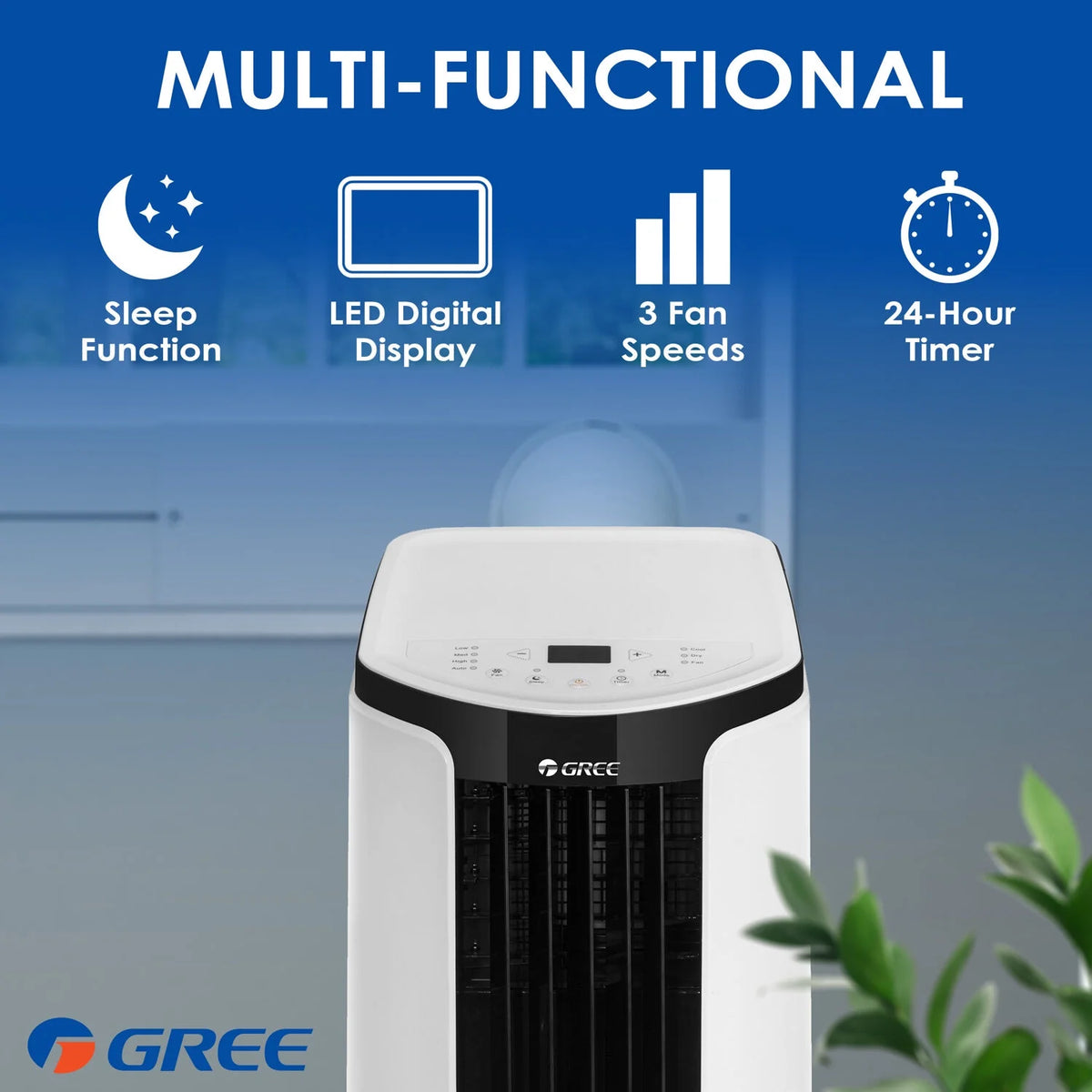 6,000 BTU Portable Air Conditioner with Remote K513863