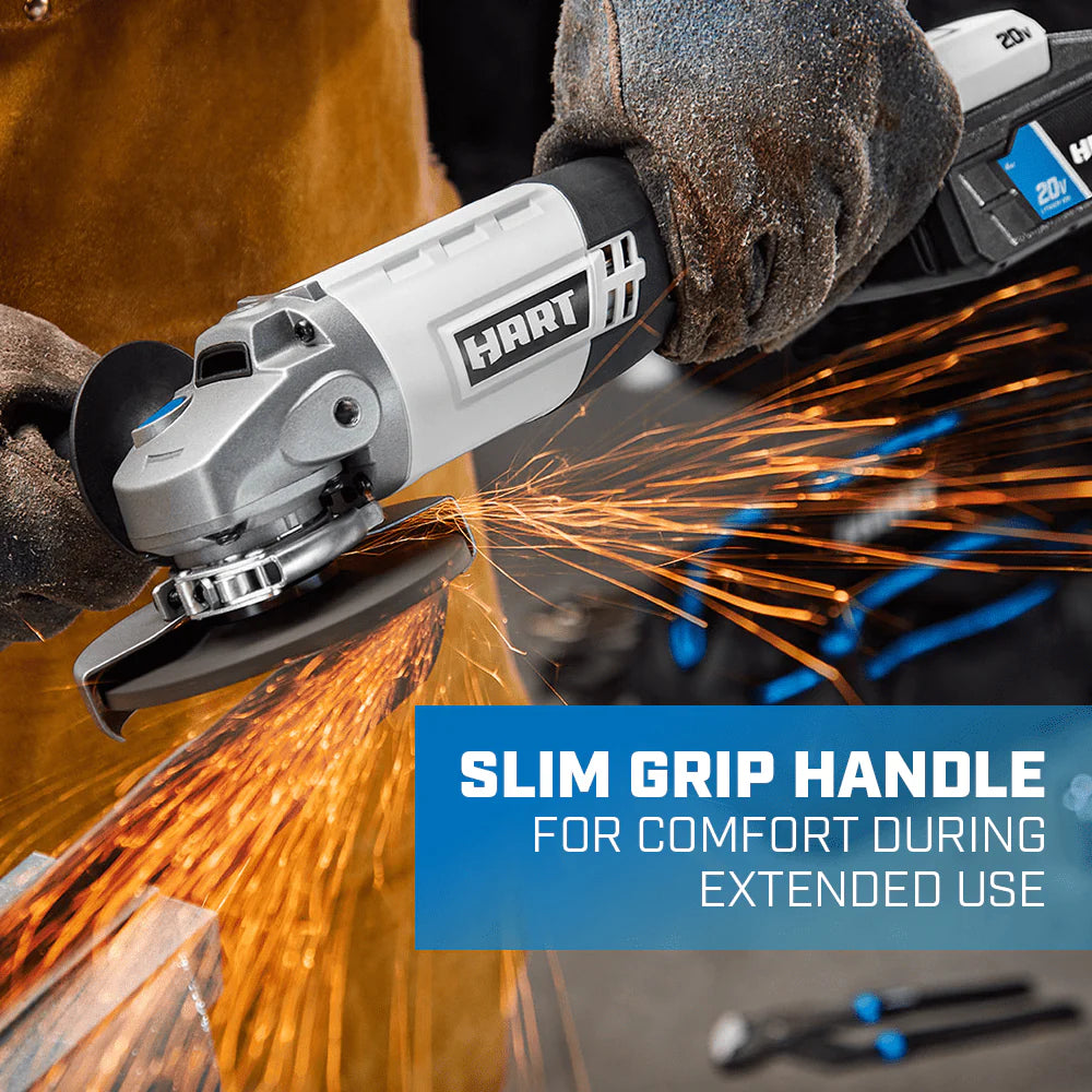 Cordless 4 1/2-inch Angle Grinder Kit with 4.0Ah Lithium-Ion Battery J179