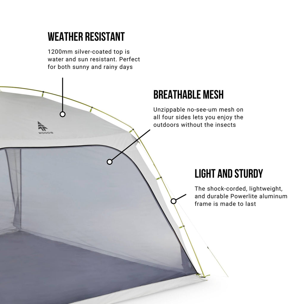12x12 ft Canopy Tent Screen House N8297
