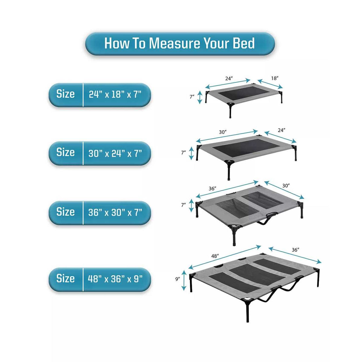 Cot Dog Bed B7922