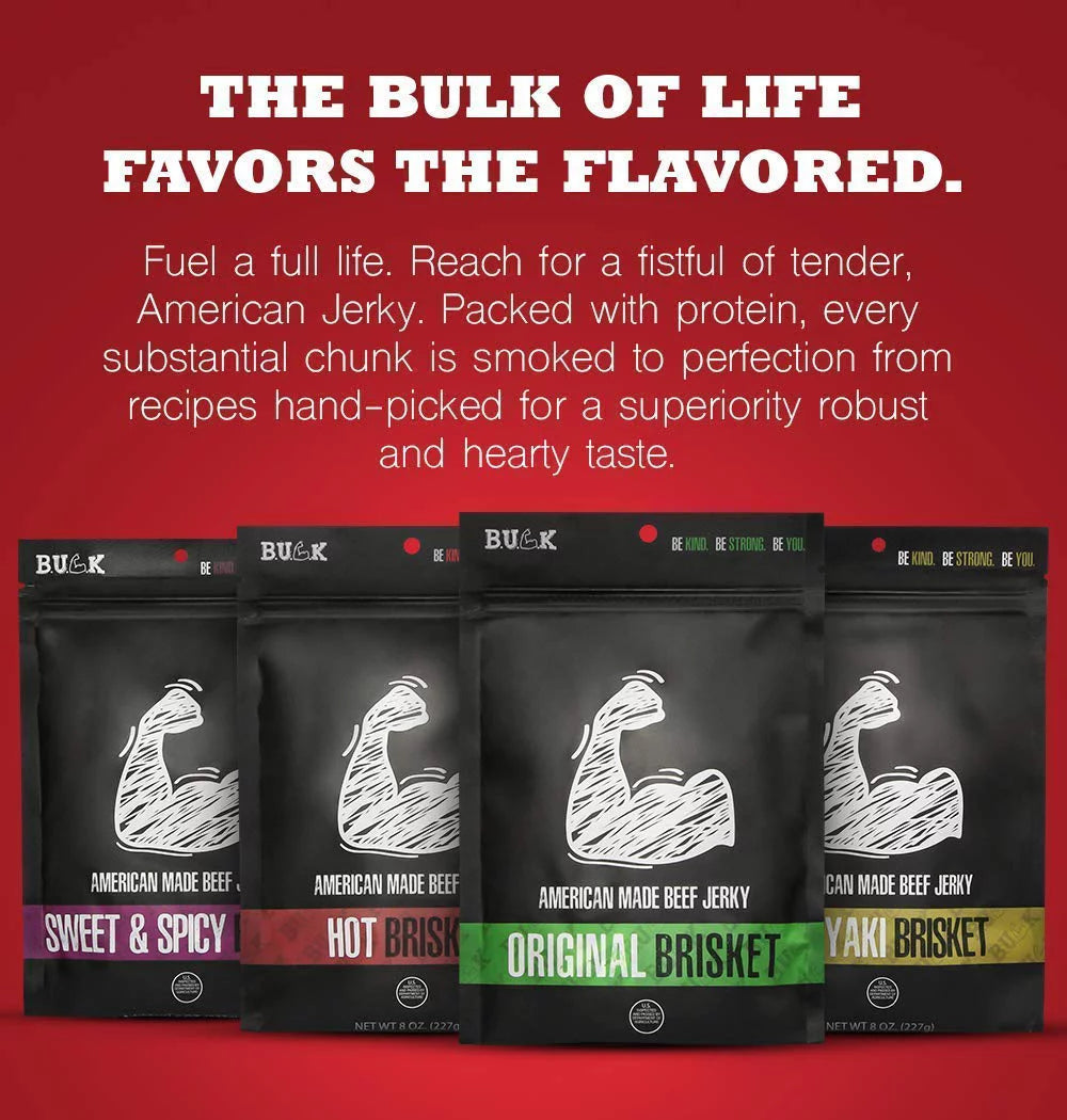 Beef Jerky Brisket Dried Beef 8oz F8059