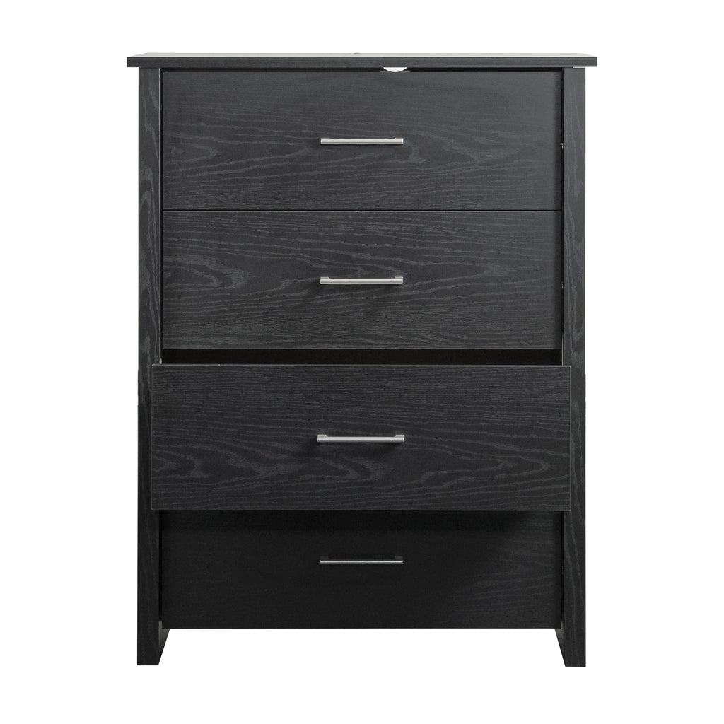 White 4-Drawer Dresser B897163