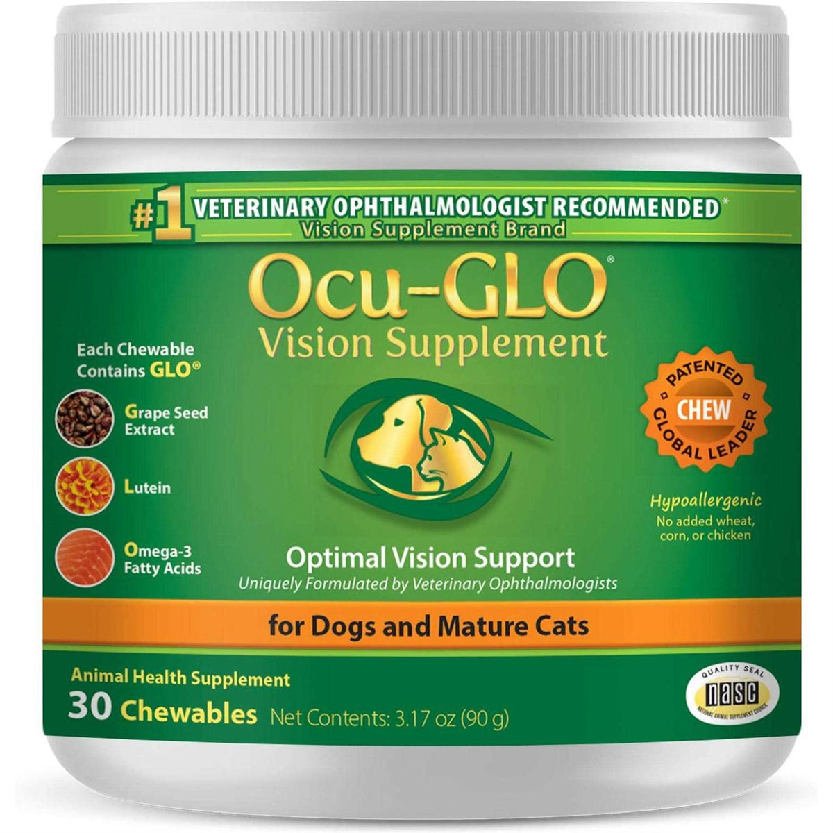 Vision Supplement Chewables for Small to Medium Dogs and Cats M55892
