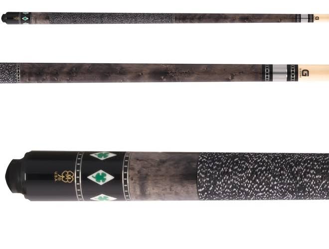 Black 13mm Pool Cue with Hard Case M497