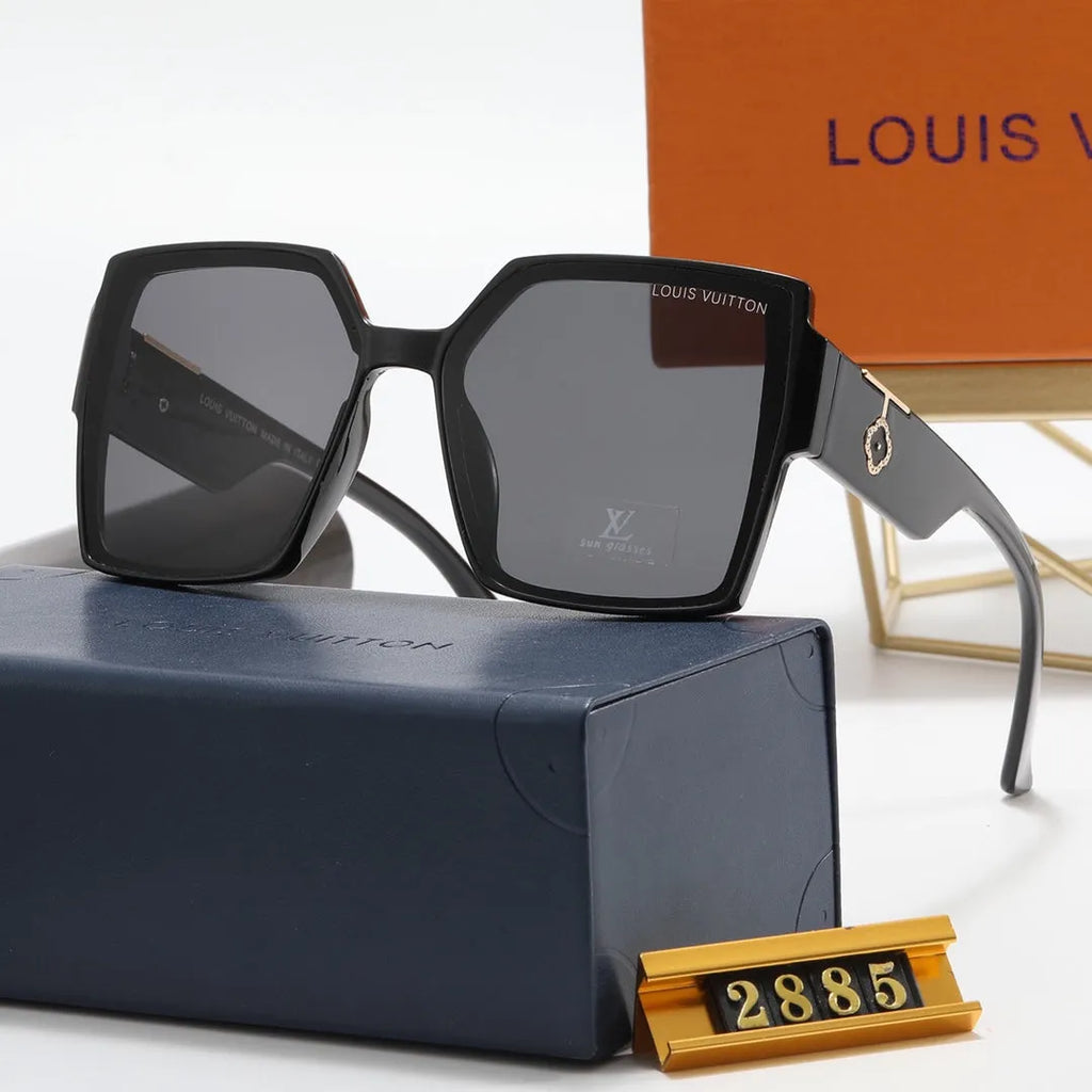 Square Frame Polarized Sunglasses L98558