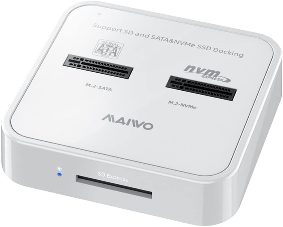 Dual Bay External Hard Drive Docking Station Y1245