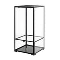 Knock Down Glass Terrarium with Double Hinge Door 18 x 18 x 36 F276
