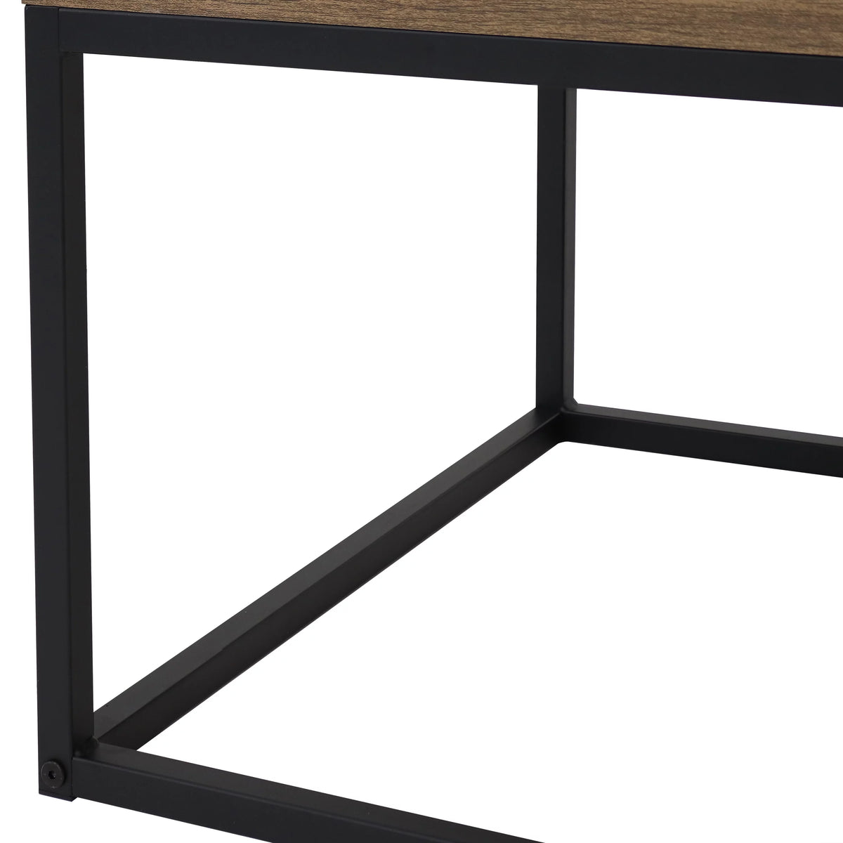 Brown Coffee Table with Removable Serving Tray U305469