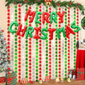 Christmas Foil Fringe Curtains with Balloons G761616