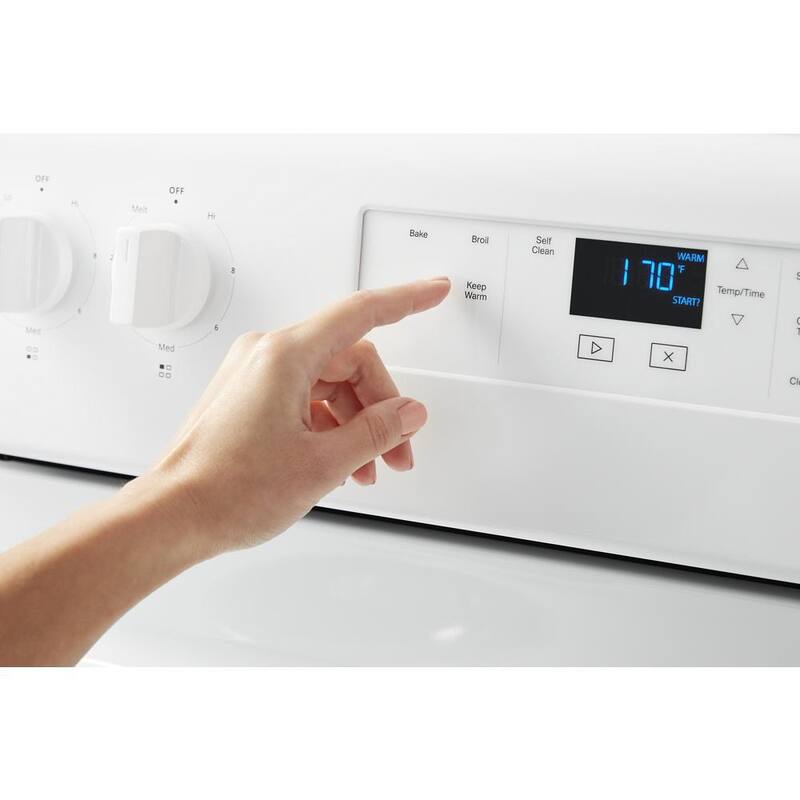 4-Burner Electric Range with Self-Cleaning in White X944