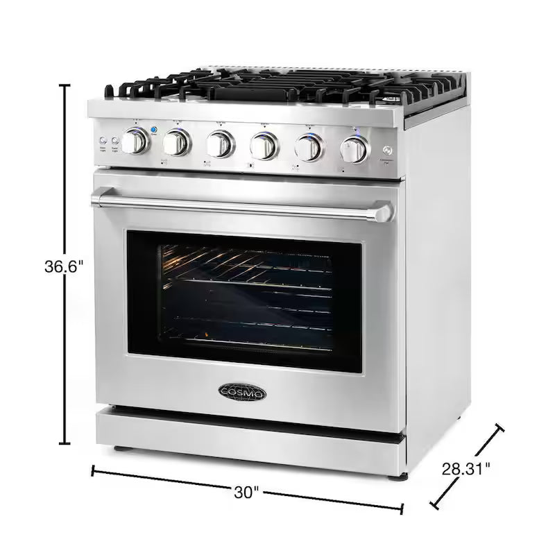 4.55 cu. ft. Gas Range with Convection Oven in Stainless Steel O260550