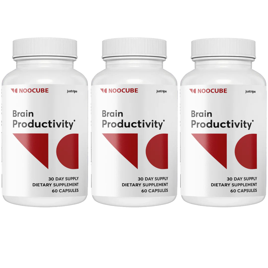 Healthy Brain Support Supplement 3 Bottles M4024