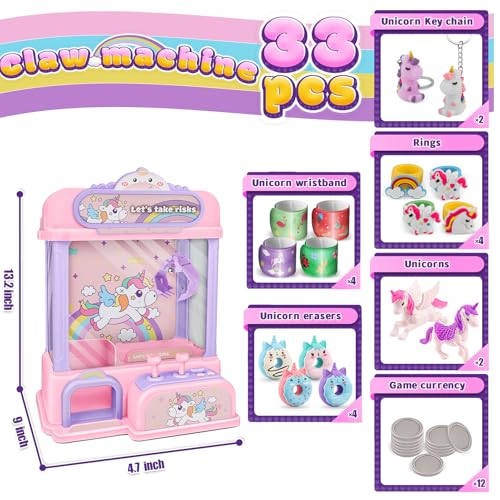 Mini Claw Machine with Toys Inside Y8477