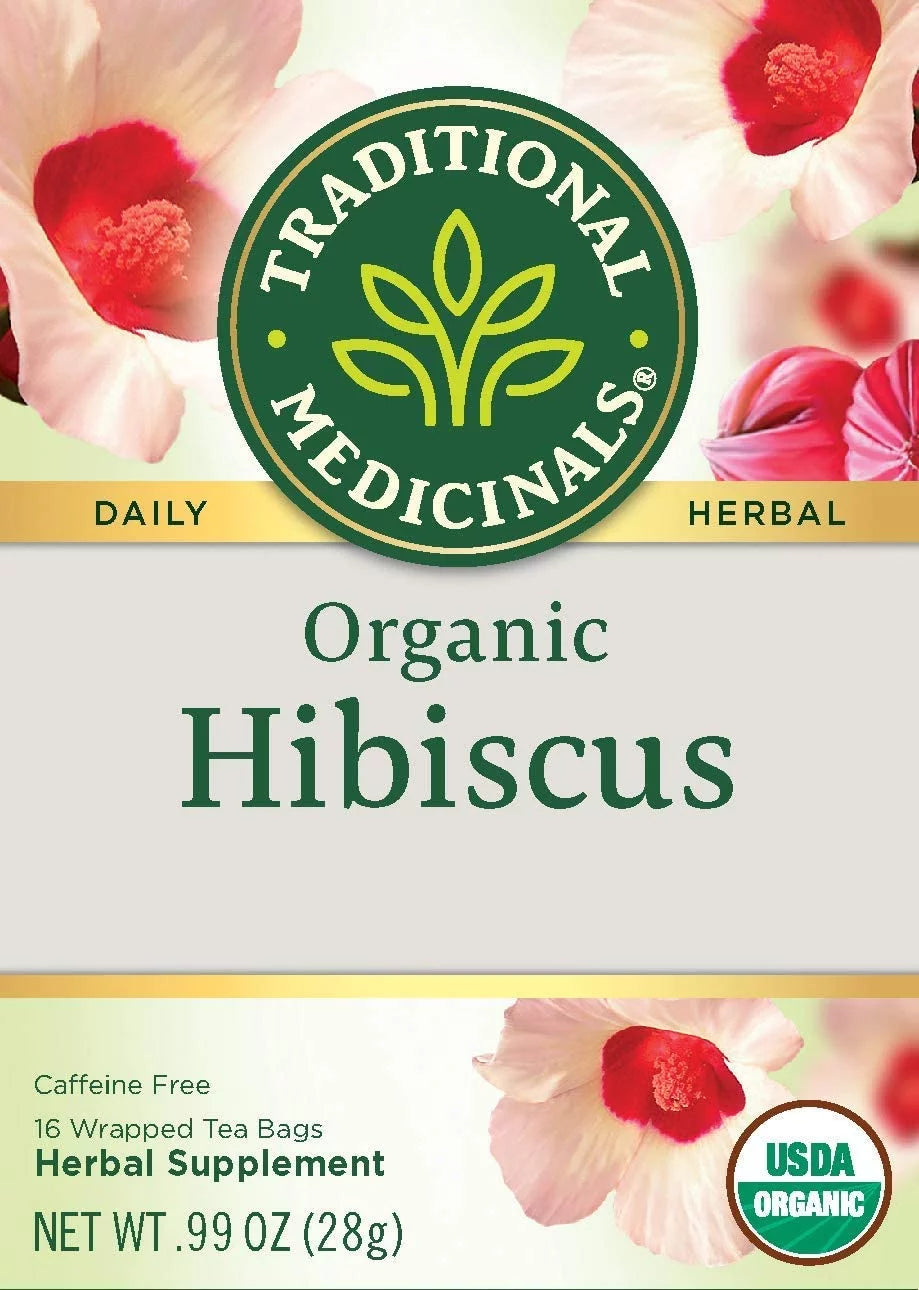 Organic Hibiscus Herbal Tea 16 CT Pack of 6 N82707
