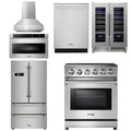30 Electric Range, Range Hood, Microwave, Refrigerator, Dishwasher, Wine Cooler H711