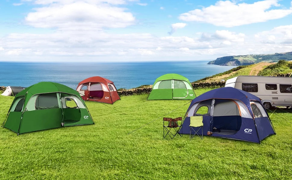 6 Person Waterproof Dome Camping Tent F1644