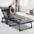 Portable Folding Lounge Chair with Pillow X5982