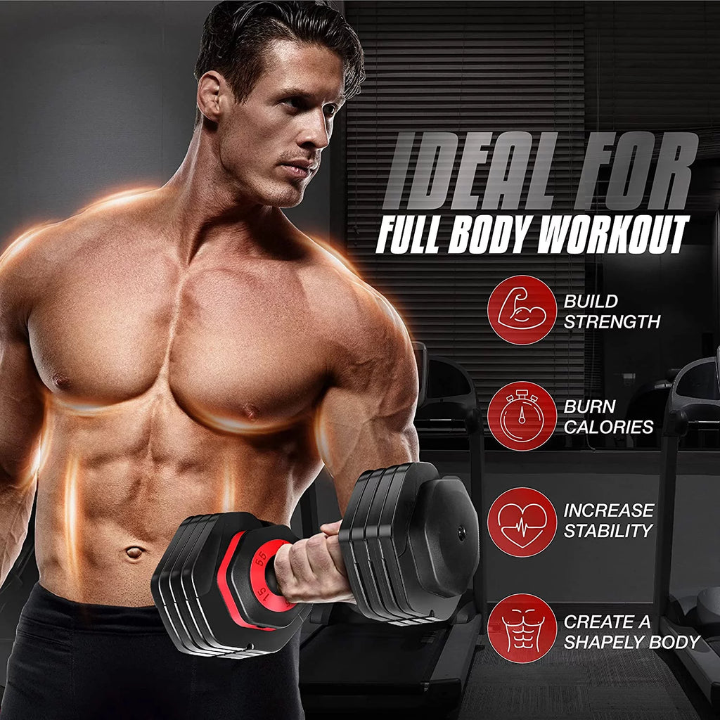 Adjustable Dumbbell Pair J6056