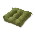 Green Tufted Outdoor Dining Seat Cushion Z754310