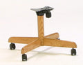 Compatible Replacement Chair Base for Swivel Tilt Caster Chairs Set of 2 T8972
