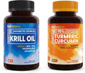 Krill Oil Turmeric Curcumin Supplement with BioPerine Q8684