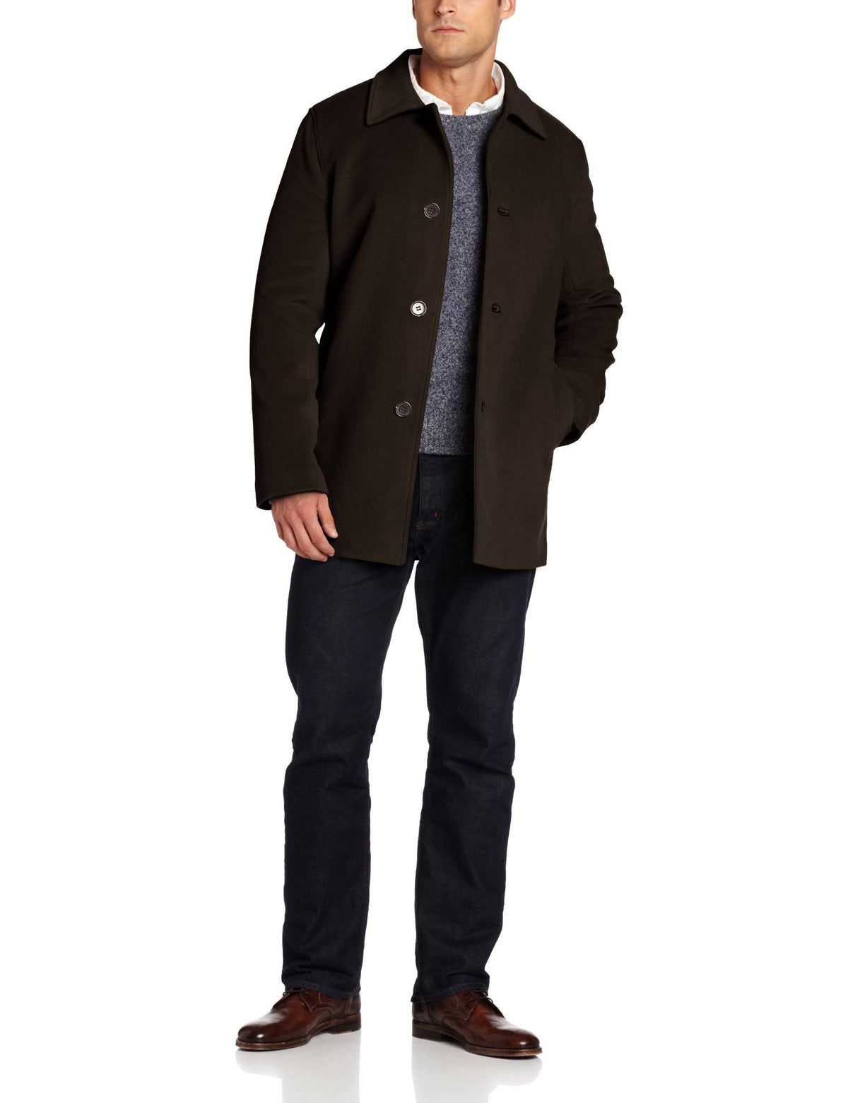 Wool Cashmere Topper Coat L2305