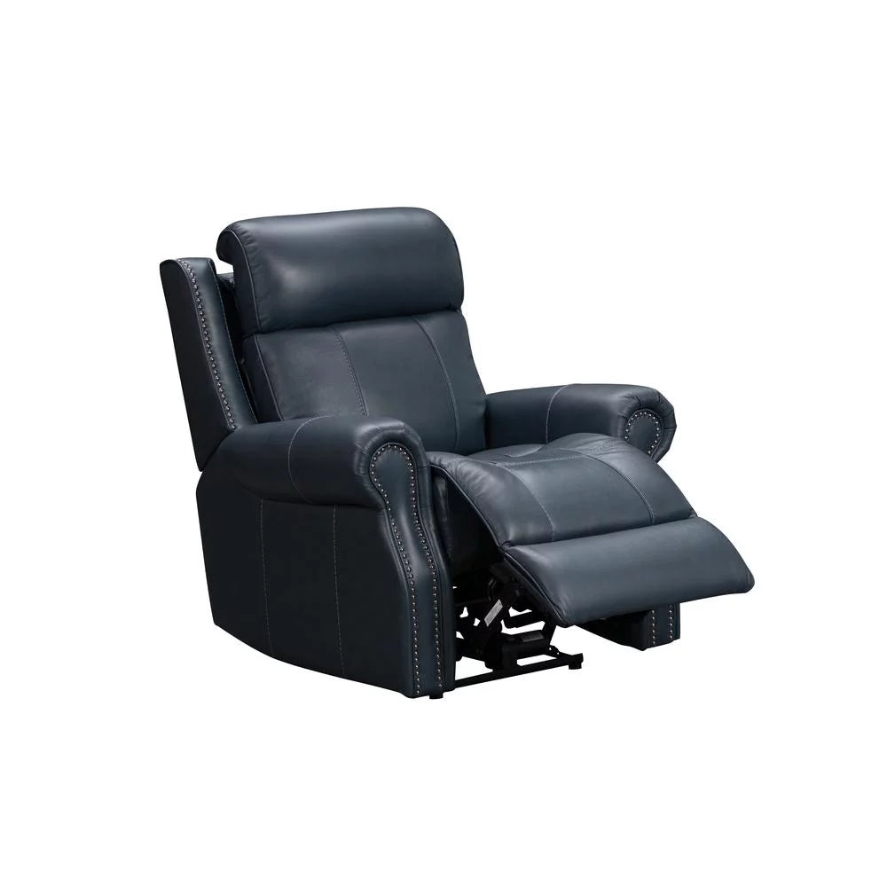 Blue Power Recliner L6830