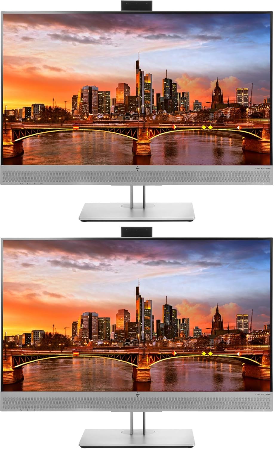 27 Inch IPS Monitor 2-Pack with Speakers and Webcam K53622