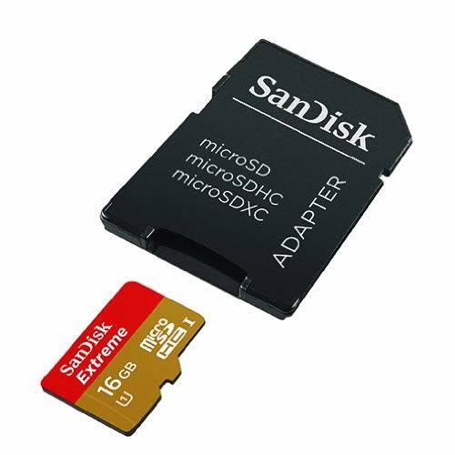 16GB microSDHC Flash Memory Card with Adapter D54527