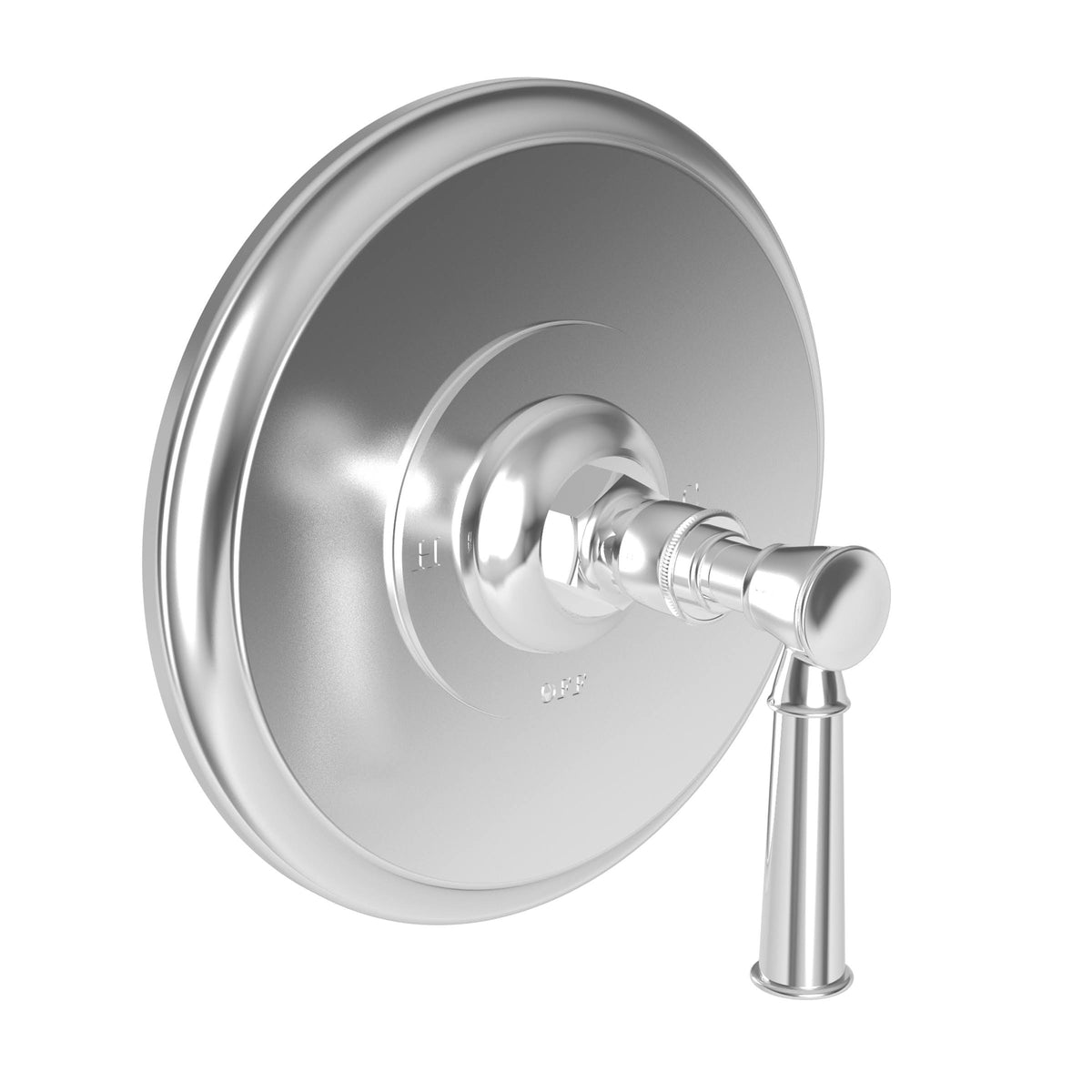 Gun Metal Shower Trim Plate with Handle N849666