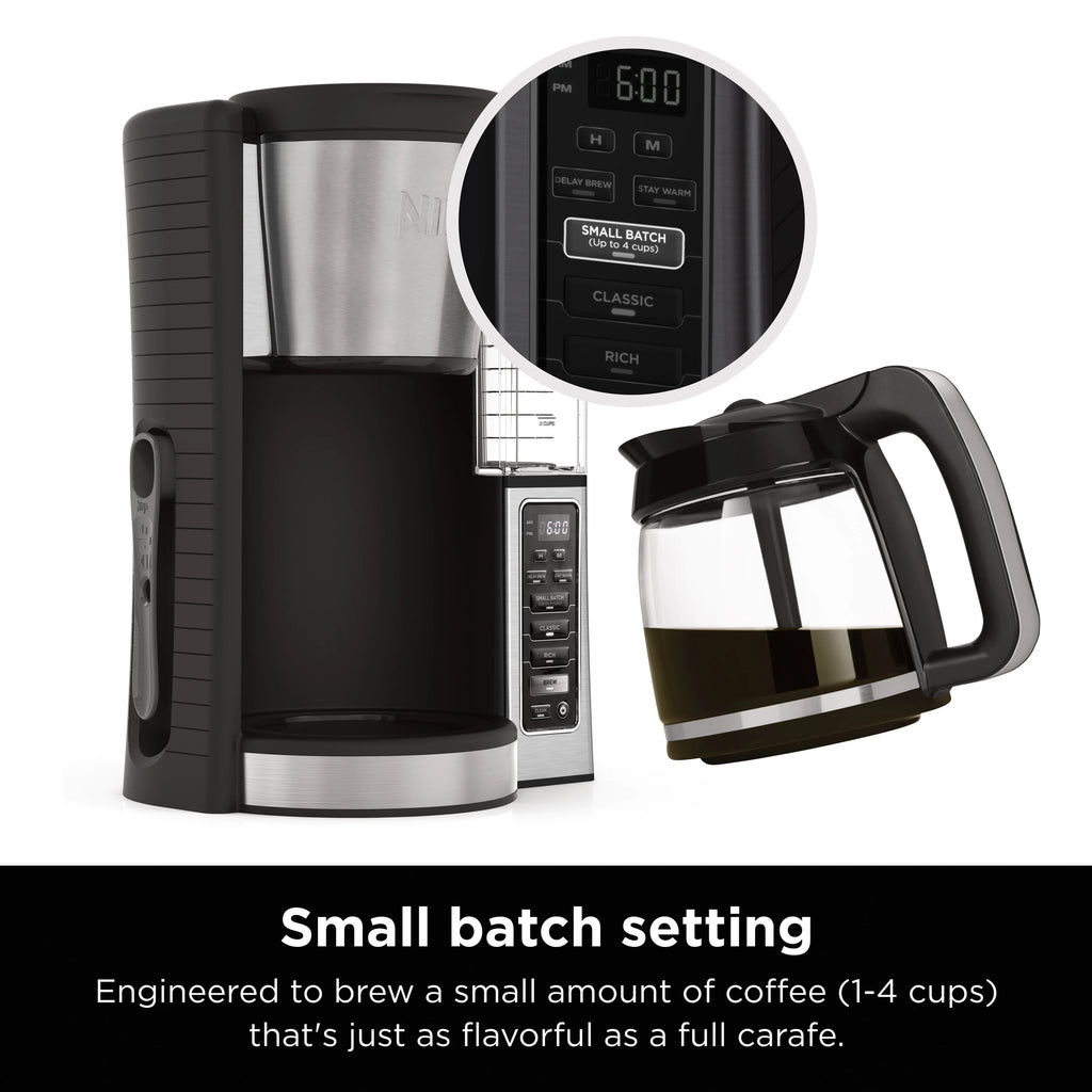 12-Cup Programmable Coffee Maker with Glass Carafe U3910
