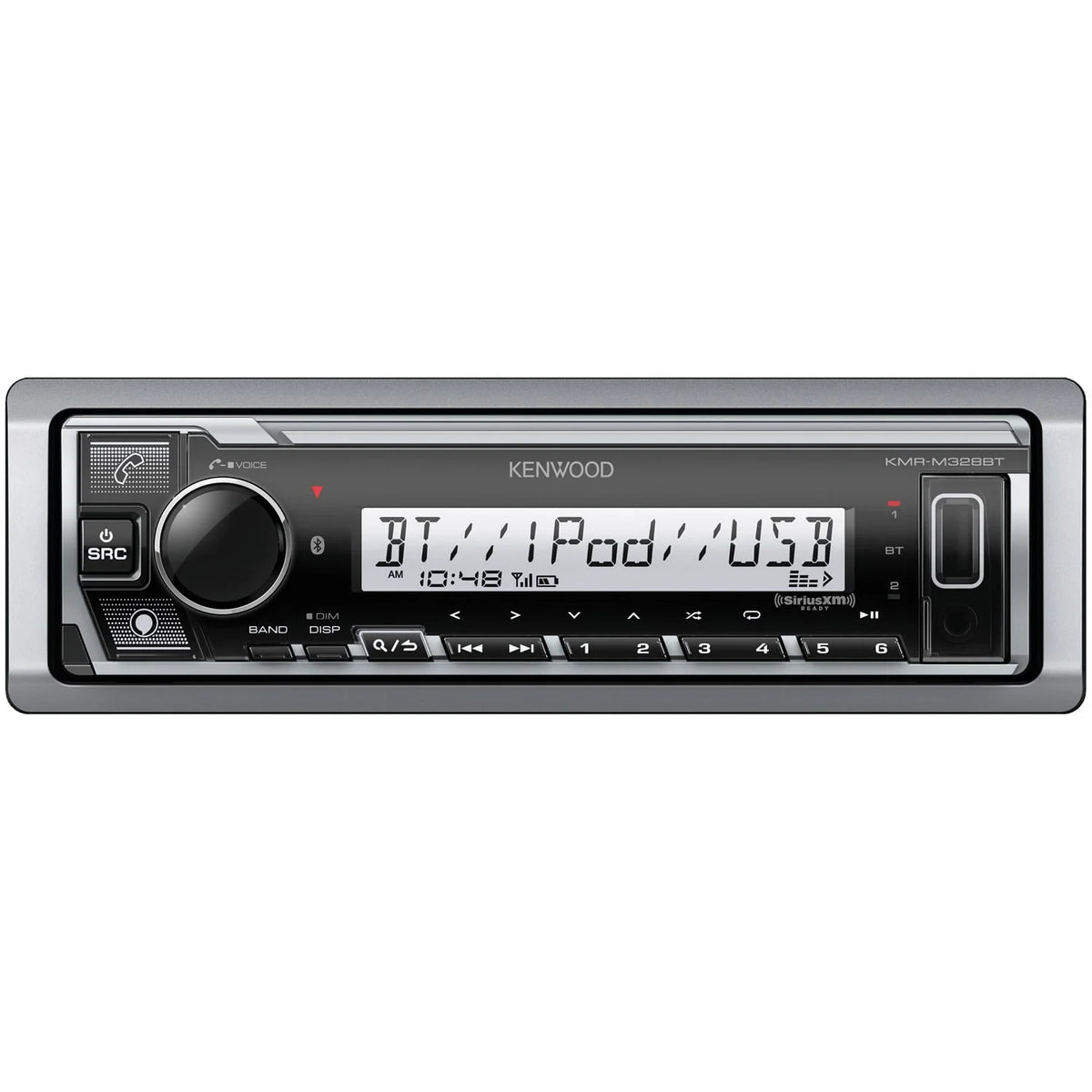 Single-Din In-Dash Digital Media Receiver with Bluetooth X204