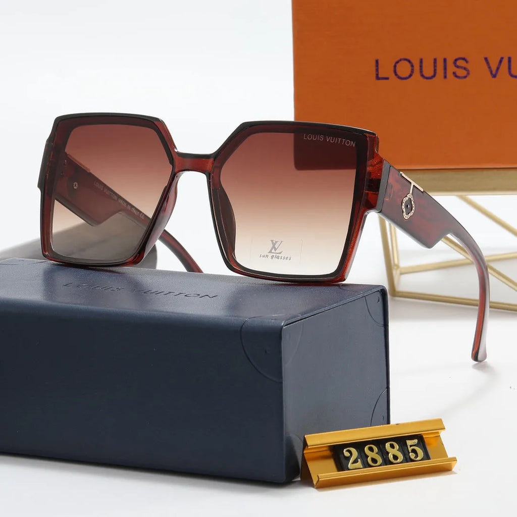 Square Frame Polarized Sunglasses L98558