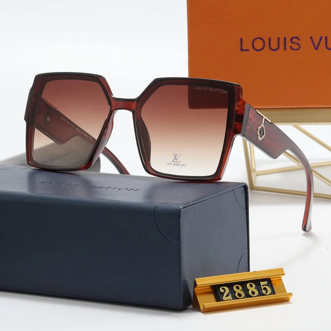 Square Frame Polarized Sunglasses L98558