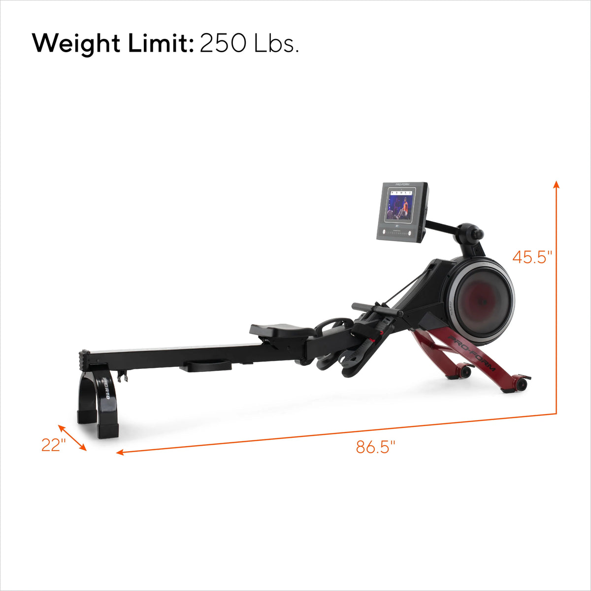 Rower with 10” Touchscreen P788