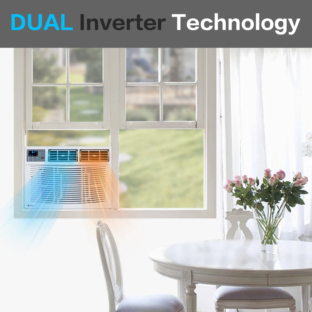 8000 BTU Heat And Cool Window Air Conditioner K95827