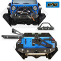 Front and Rear Bumper with Tire Carrier Combo V327
