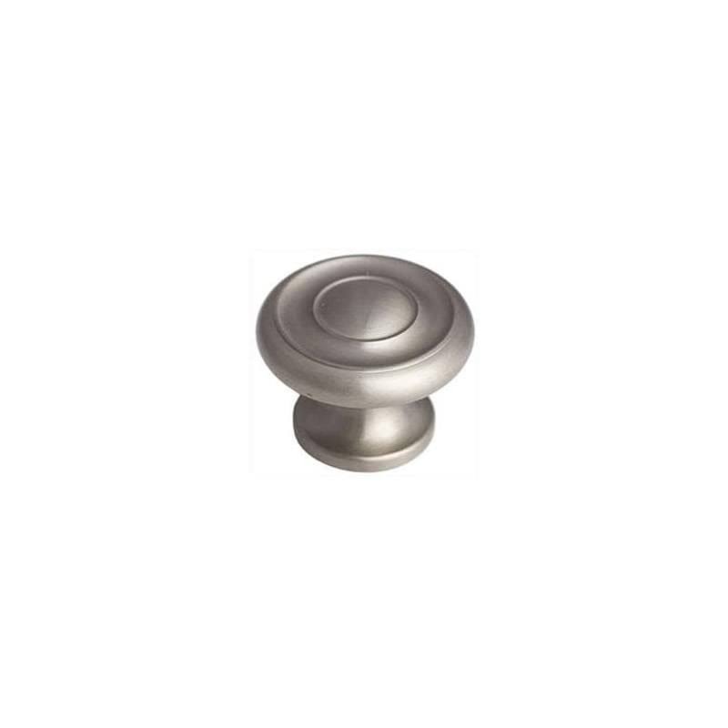 1-1/2 inch Mushroom Cabinet Knob Satin Nickel K796