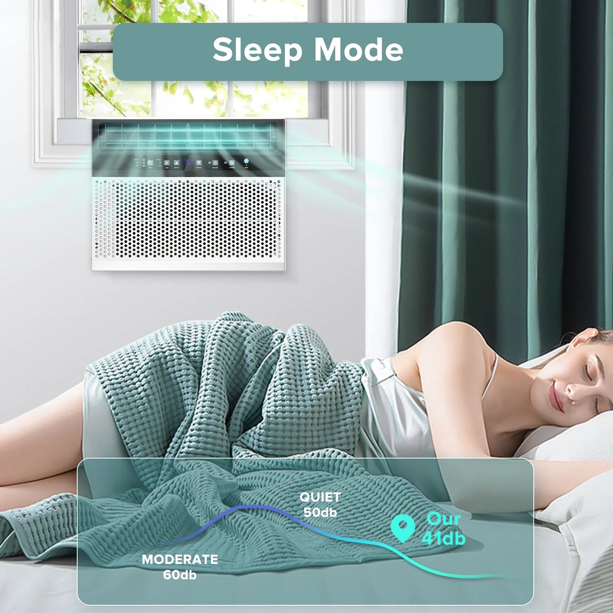 8,100 BTU U-Shaped Window Air Conditioner J11798