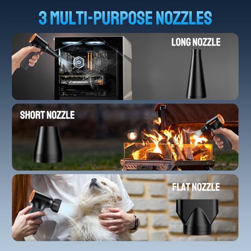Cordless Electric Air Duster 260000RPM Brushless Motor B94871