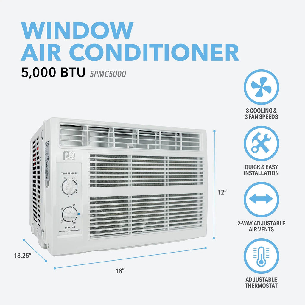 5,000 BTU Window Air Conditioner B91805